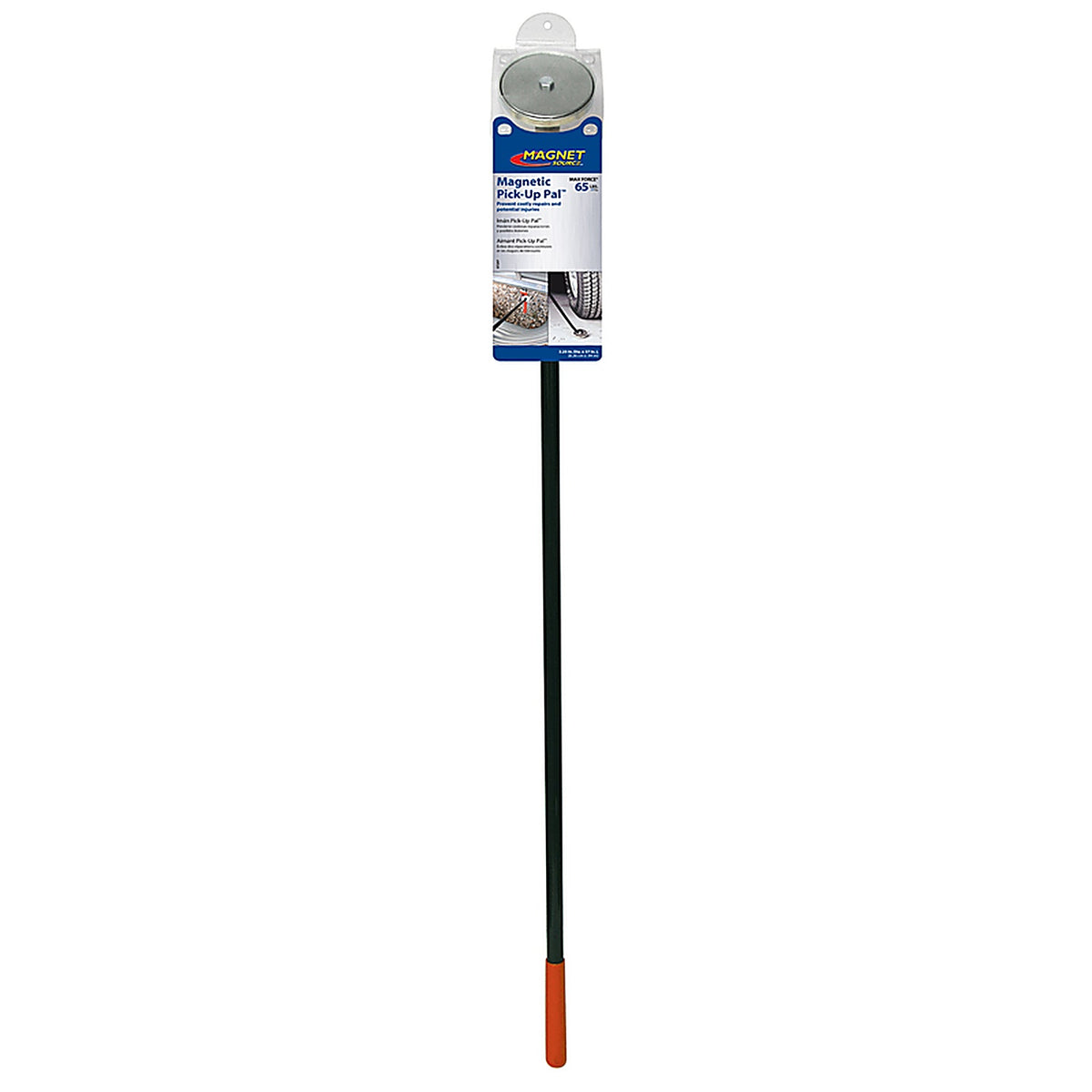 Master Magnetics 7297 Pick-Up Pal 37 in. Magnetic Pick-Up Tool 65 lb. pull Black