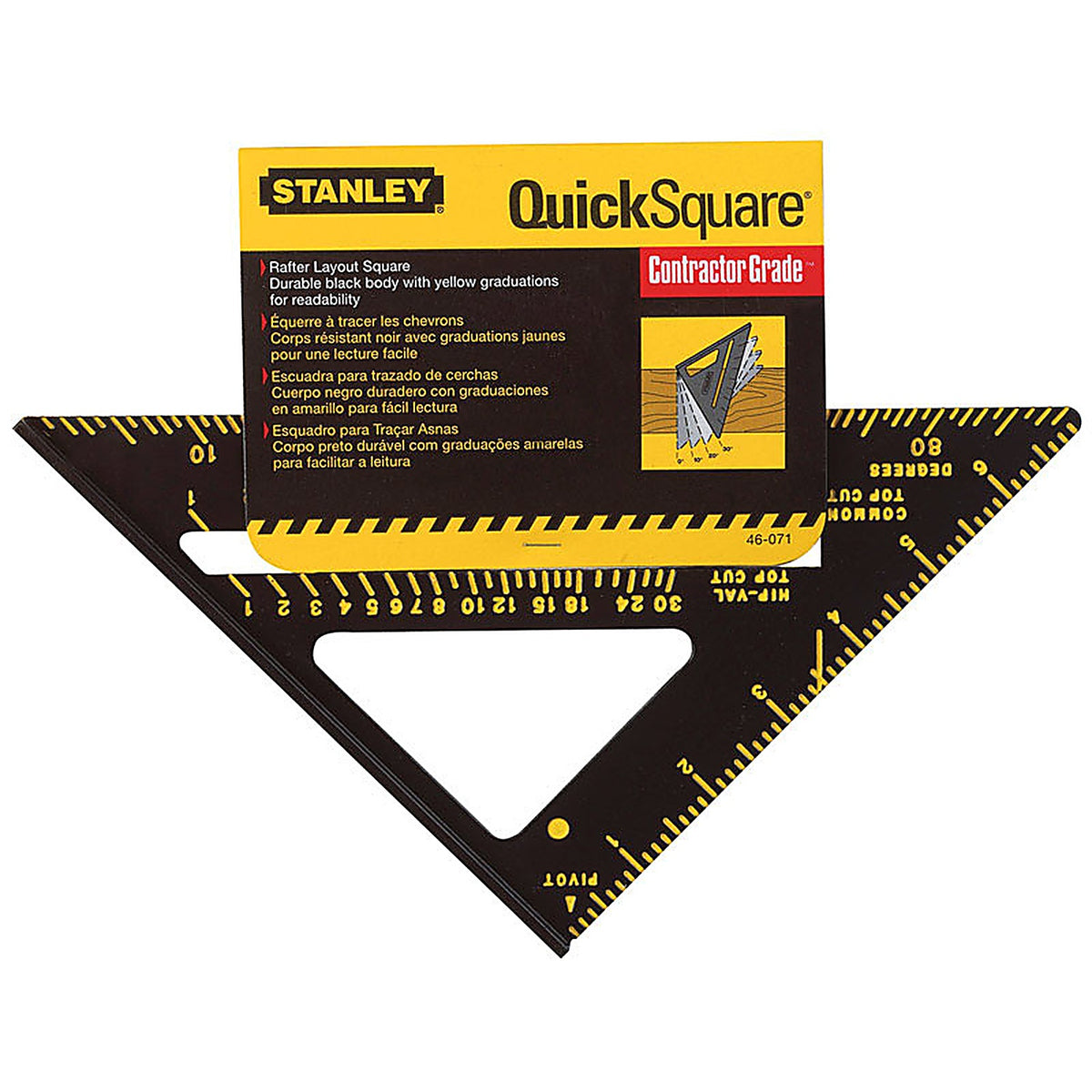 Stanley - 46-071 - Quicksquare 10.25 In. L Aluminum Layout Tool