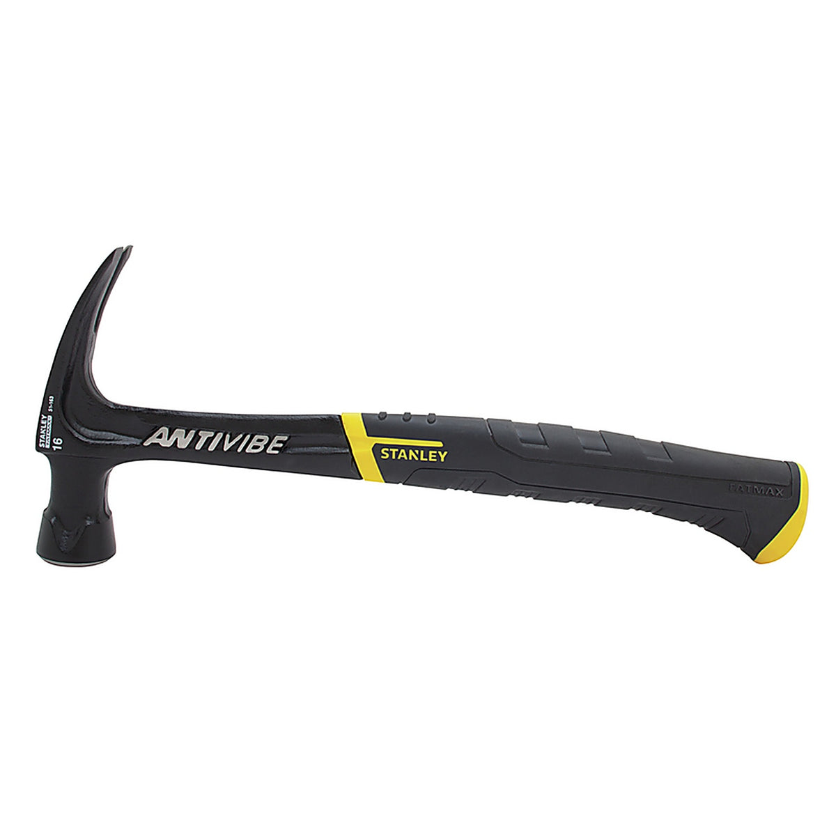 Stanley 51-163 FatMax 16 oz. Smooth Face Nailing Rip Claw Hammer 5-1/2 in.