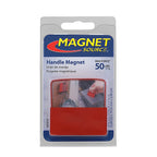 Master Magnetics 7213 2 in. Ceramic Handle Magnet 50 lb. pull 3.4 MGOe Red 1/pc.