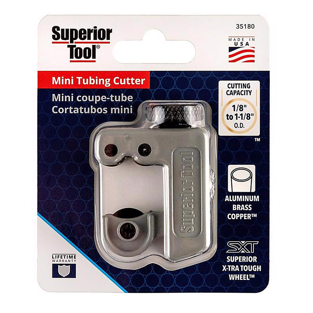 Superior Tool 35180 Pipe Cutter Black/Silver