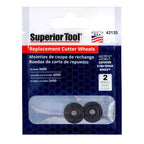 Superior Tool 42135 Replacement Cutter Wheel Black