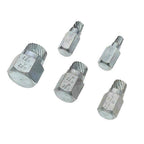 Superior Tool 5250 Steel Bolt Extractor Set 5/pc.