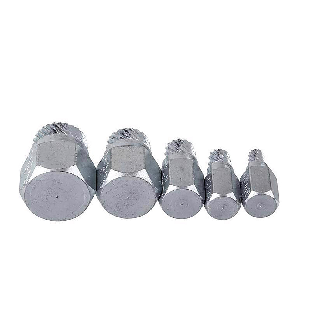 Superior Tool 5250 Steel Bolt Extractor Set 5/pc.