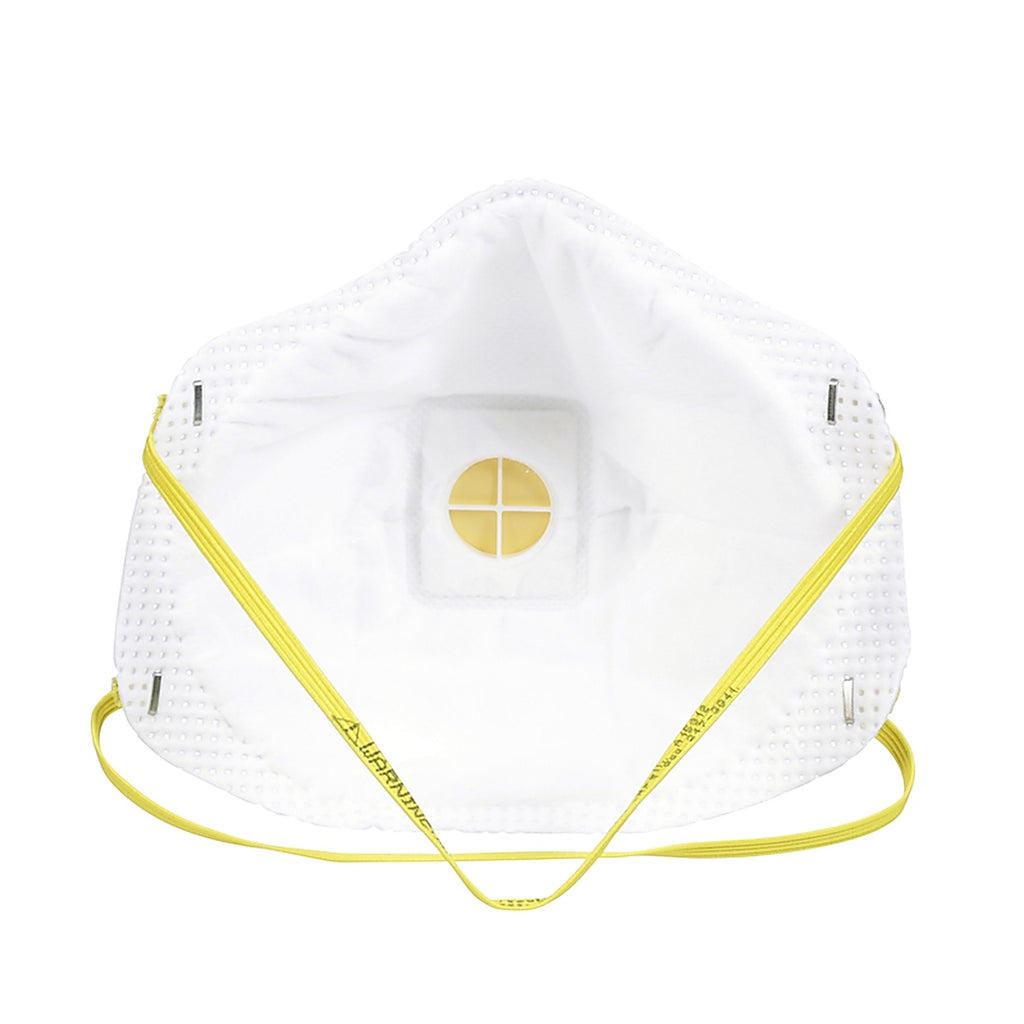 3M 8511PA1-A-PS N95 Paint Sanding Cup Disposable Respirator Pro-Series Valved White One Size Fits All 1 pc