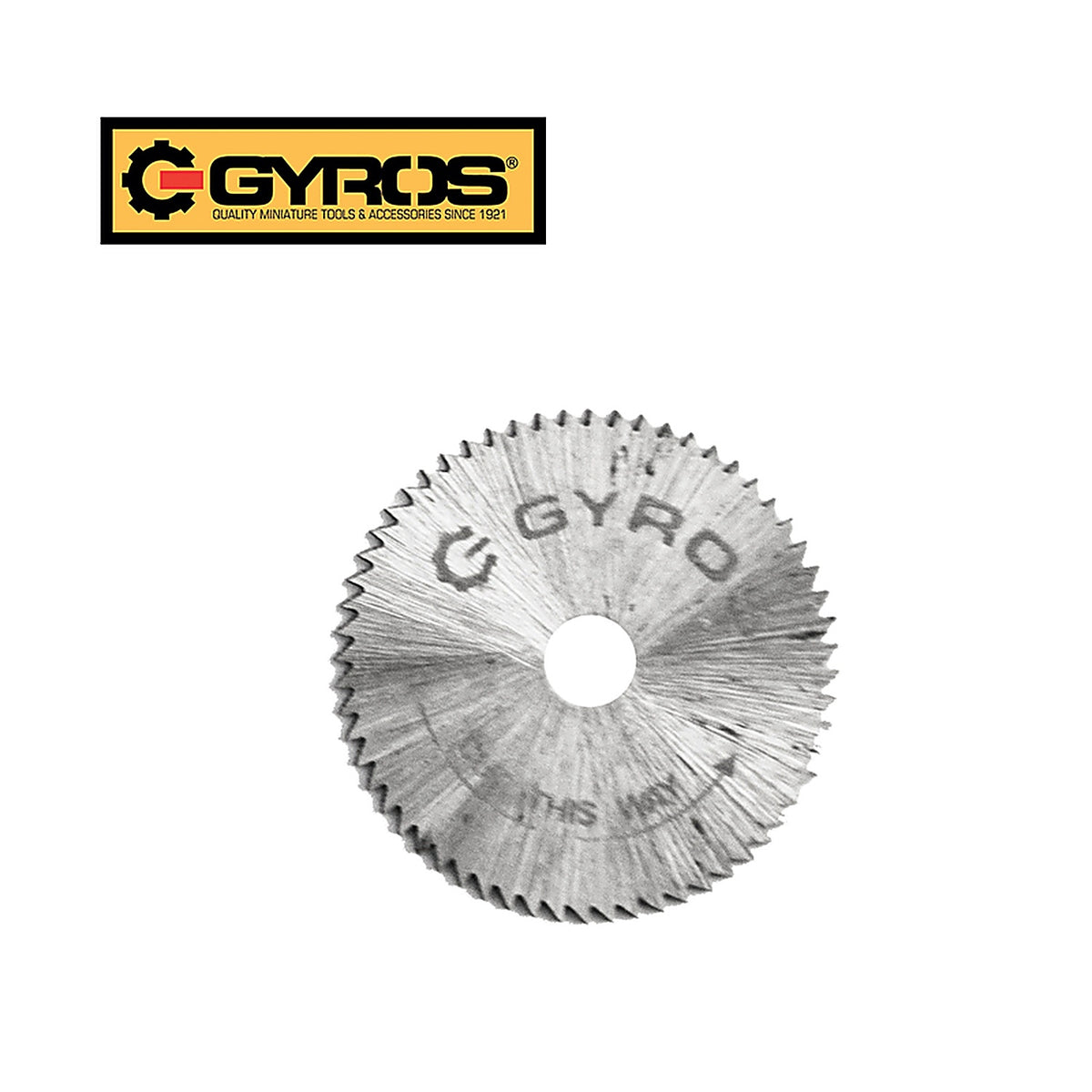 Gyros 81-10715 3/4 in. Dia. x 1/8 in. Fine Steel Circular Saw Blade 60 teeth 1/Pack