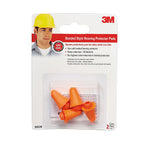 3M 90538-2-10DC 28 dB Polyurethane Foam Band Ear Plugs Orange 2 pair