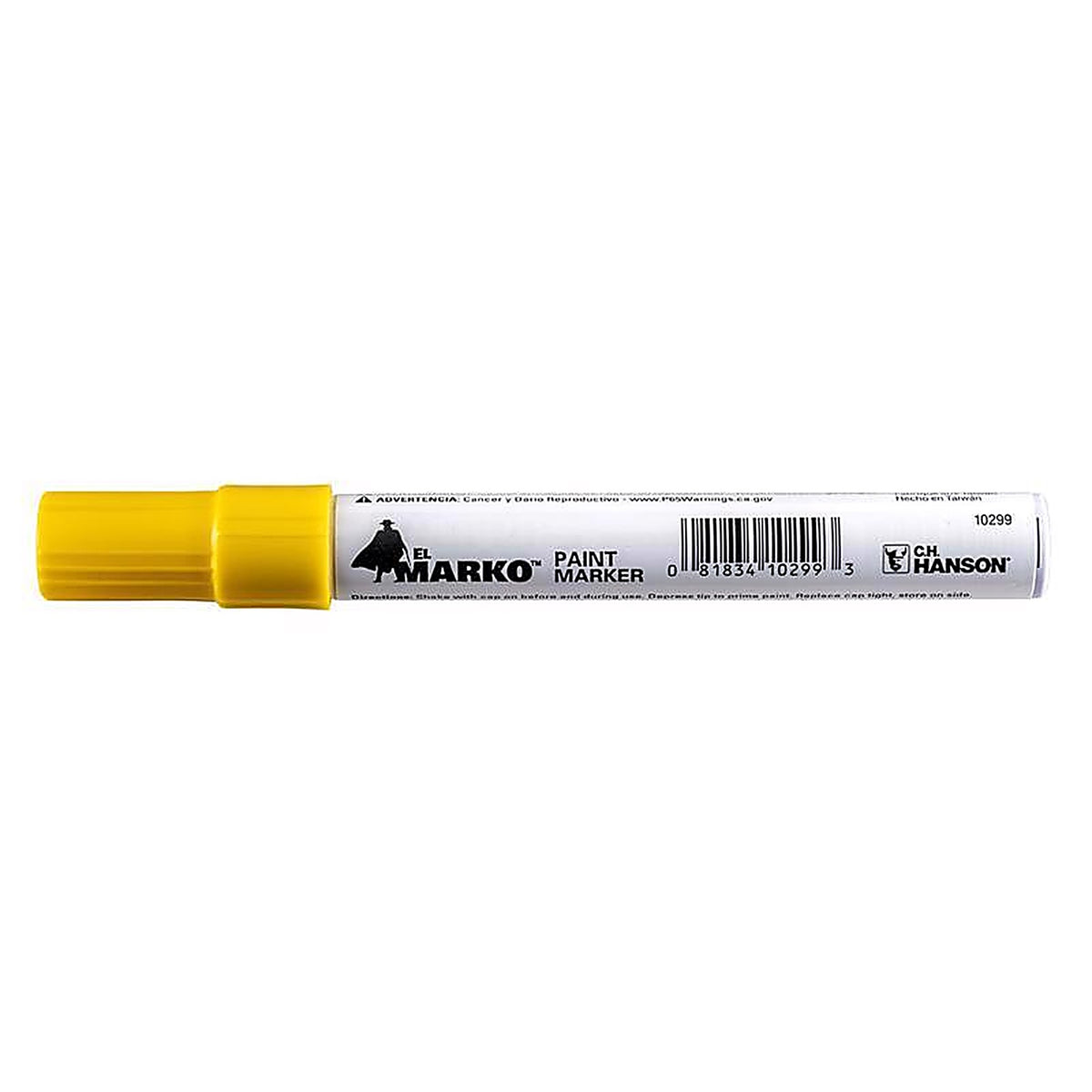 C.H. Hanson - 10299 - El Marko Yellow Valve Tip Paint Marker 1 Piece