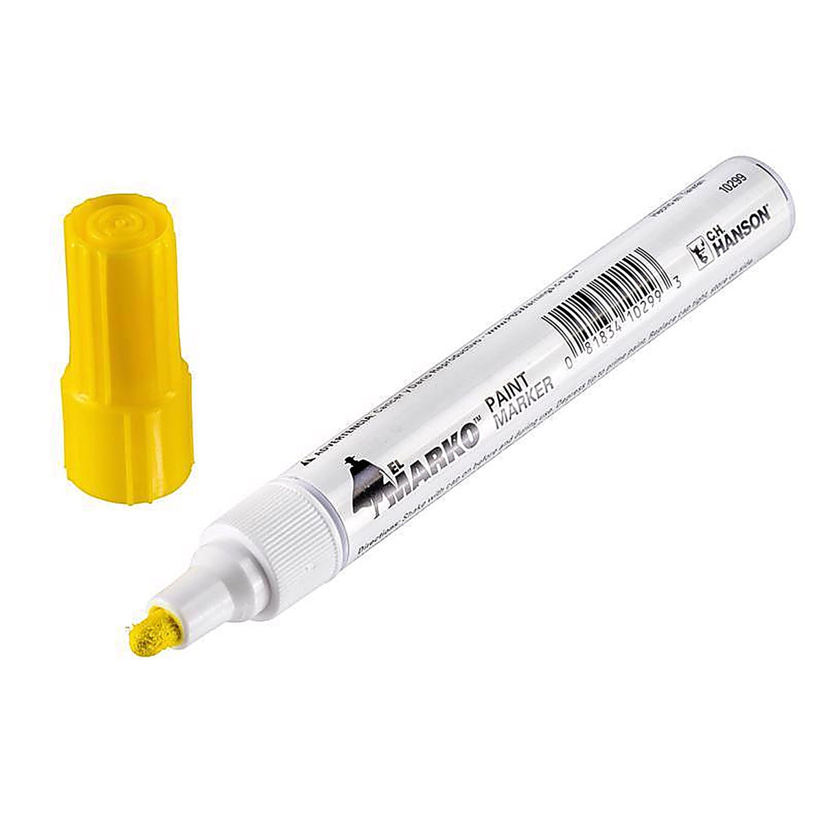 C.H. Hanson - 10299 - El Marko Yellow Valve Tip Paint Marker 1 Piece