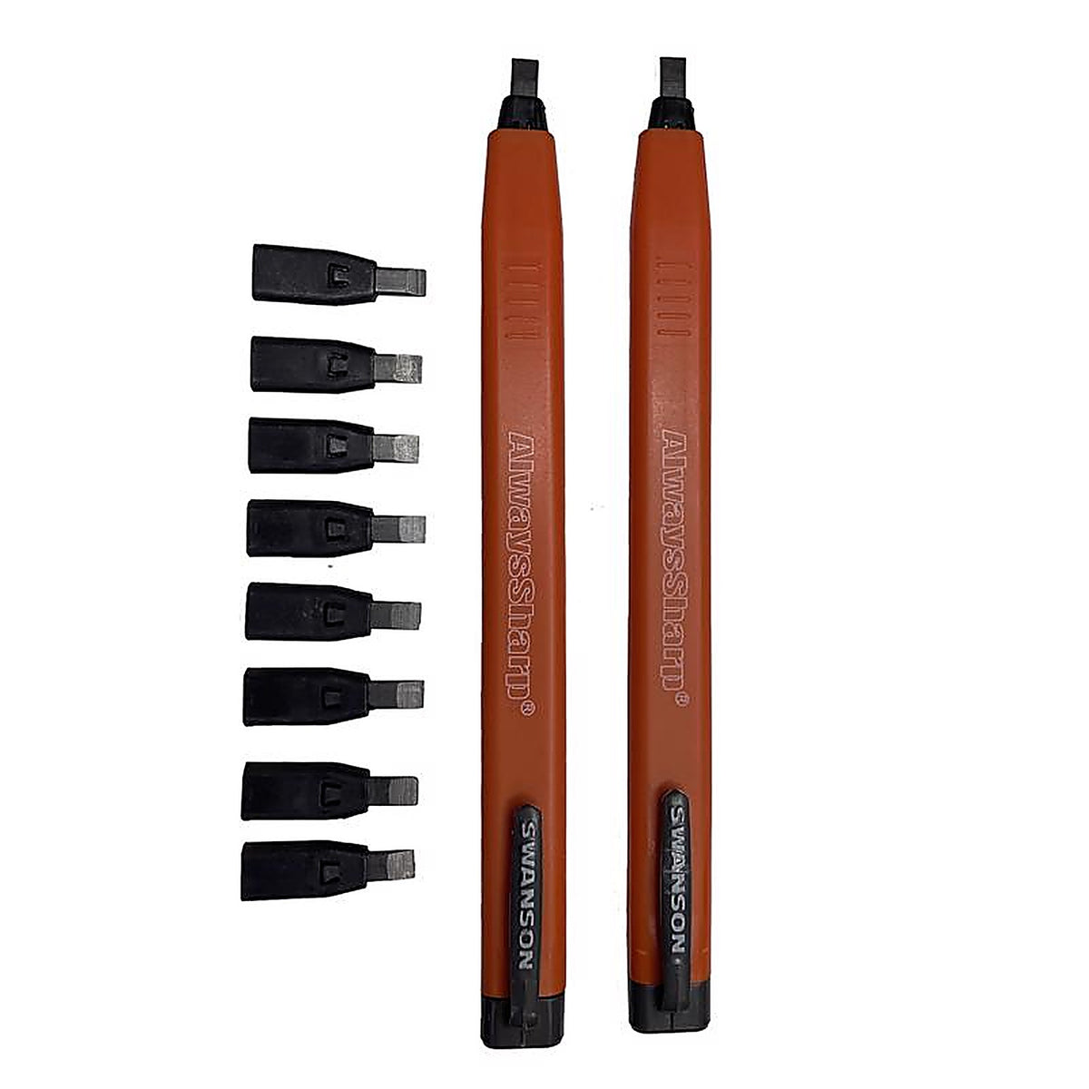 Swanson - CP216 - Always Sharp 0.8 In. L Carpenter Pencil Gray 10 Piece