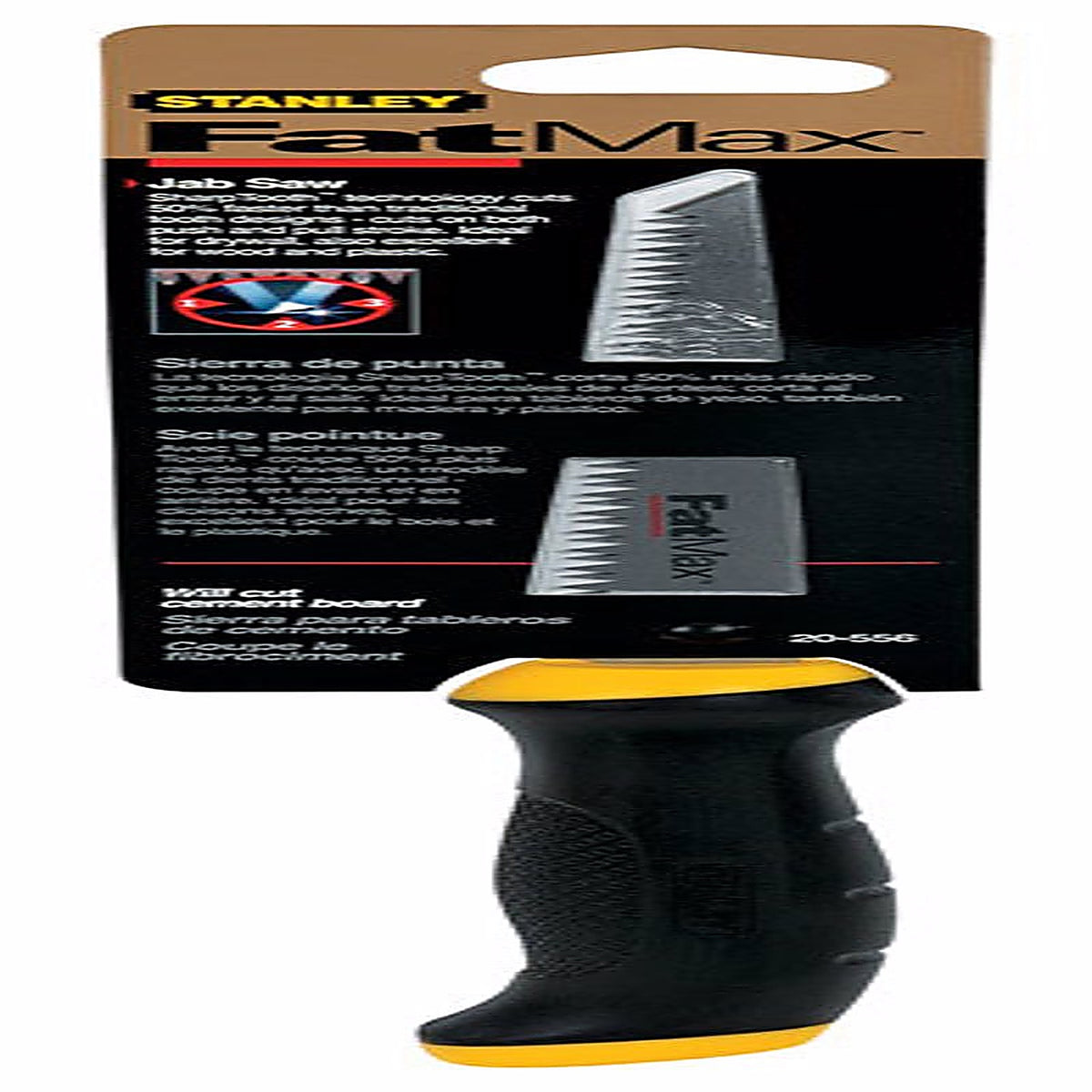 Stanley - 20-556 - Fatmax 4 In. High Carbon Steel Jab Saw 8 TPI 1 Piece