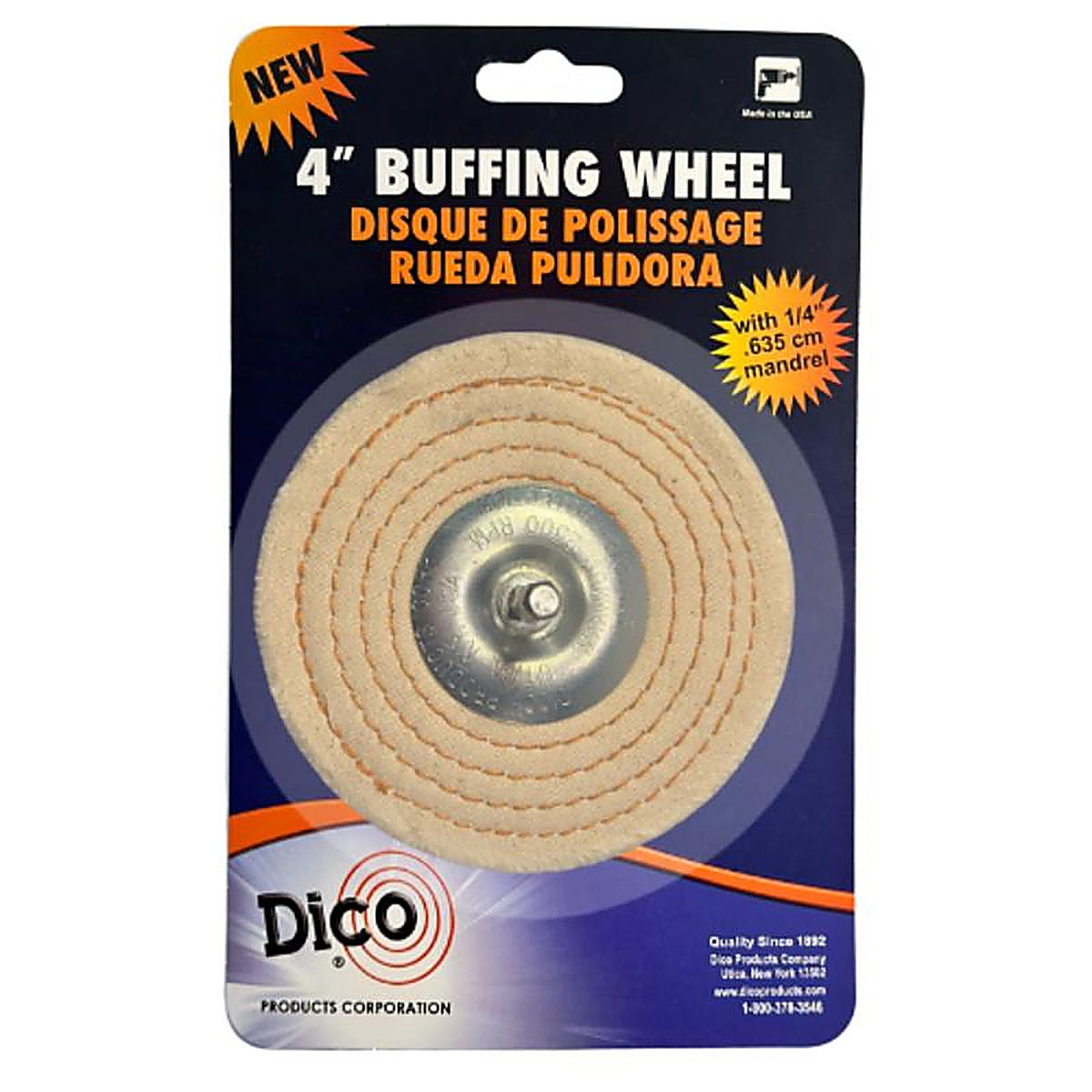 Dico 527-40-4M Cotton Buffing Wheel