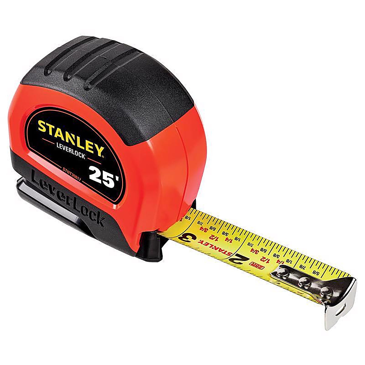 Stanley STHT30825 LeverLock 25 ft. L x 1 in. W Tape Measure 1/Pack