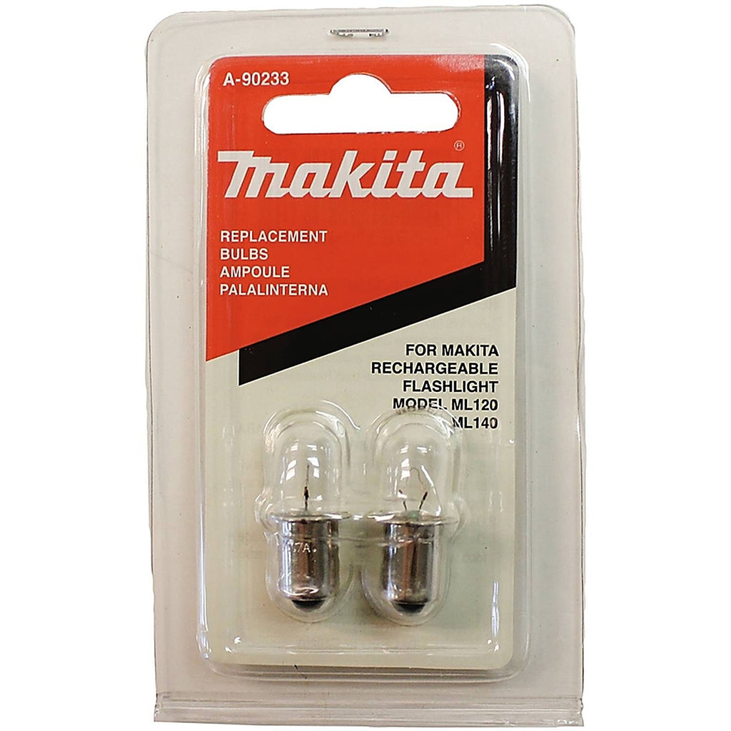 Makita - A-90233 - Incandescent Flashlight Bulb 12 V Bayonet Base