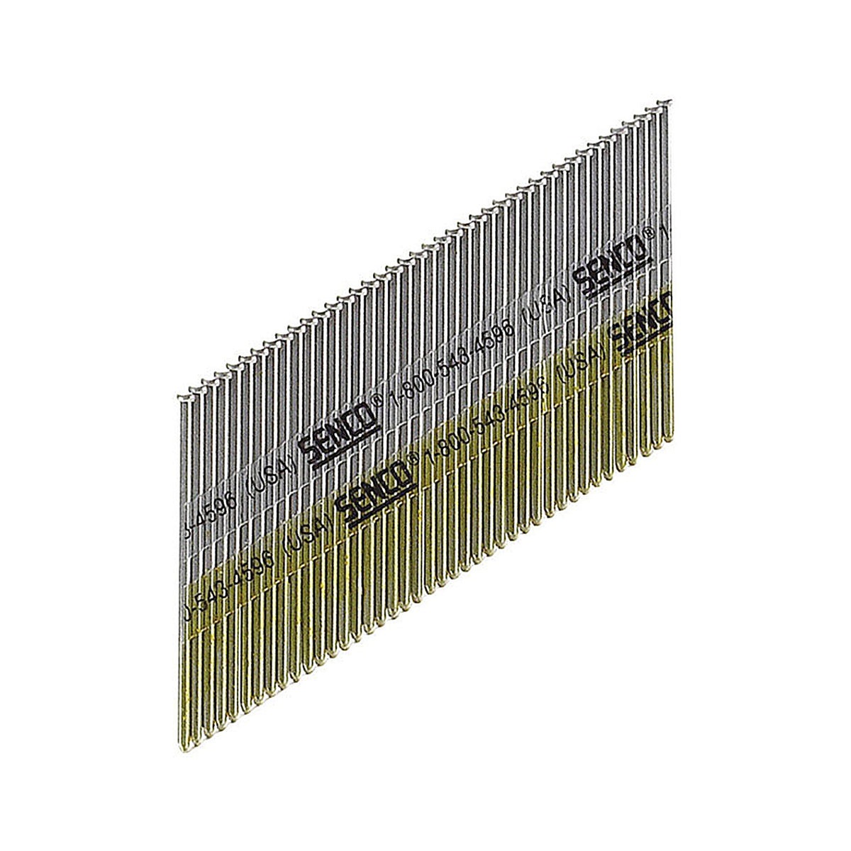 Senco - DA15EPBN - 1-1/4 In. L X 15 Ga. Angled Strip Bright Finish Nails 34 Deg 4000 Pack