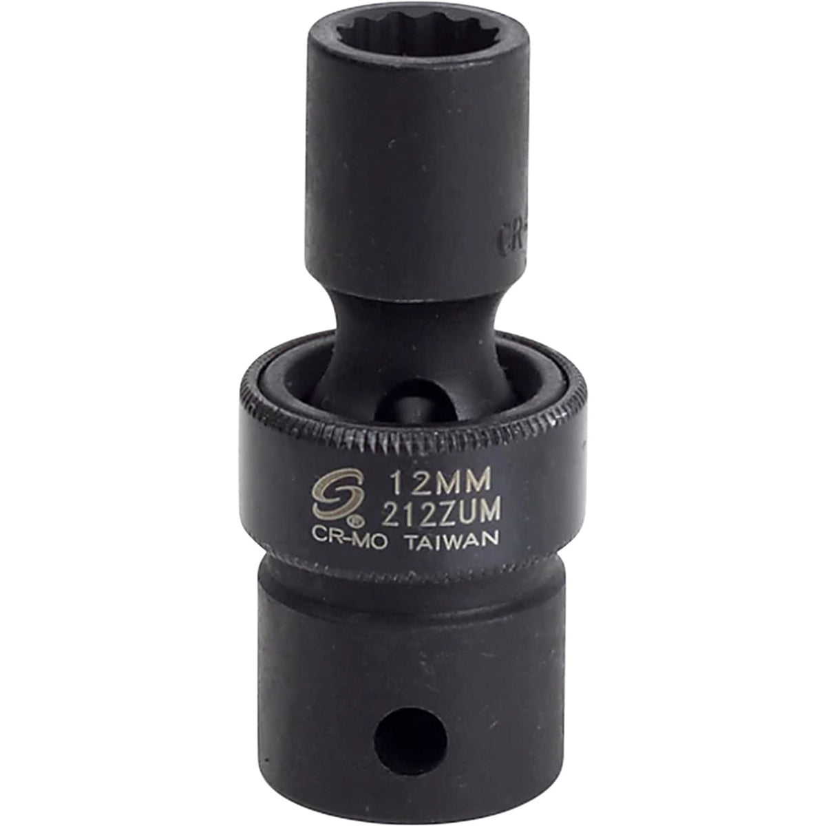 Sunex 212ZUM 1/2in. Drive, 12 Pt. Universal Impact socket, 12mm