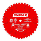 Diablo D1040X 10 in. D X 5/8 in. Carbide Circular Saw Blade 40 teeth 1 pk
