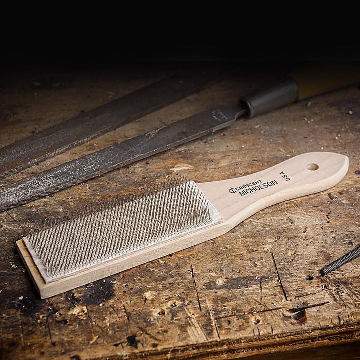 Crescent - 21455 - Nicholson 8 In. L X 2.85 In. W Wood File Cleaner 1 Piece