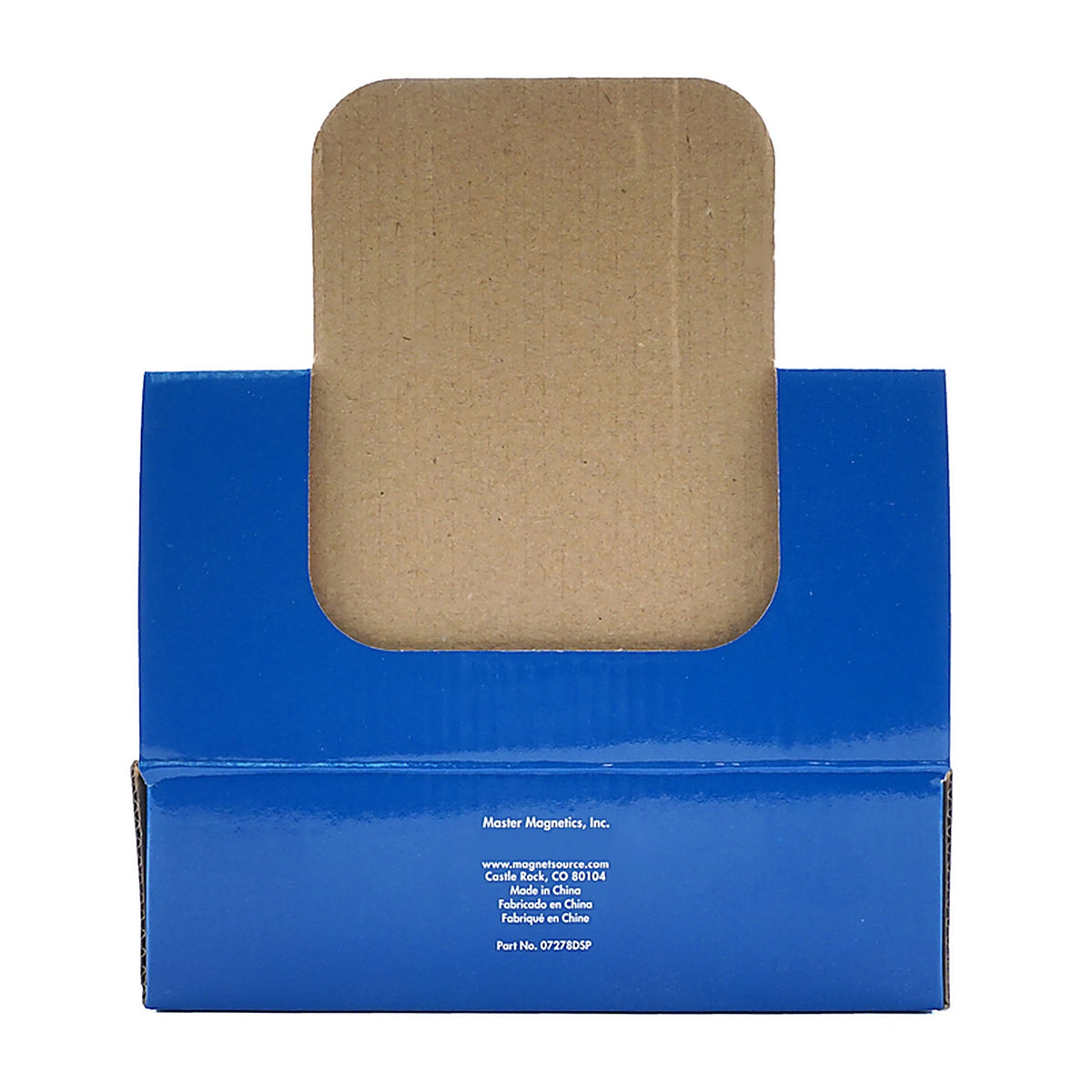 Master Magnetics 07378X56DSP 2 in. Ceramic Magnetic Posting Magnets 3 lb. pull 3.4 MGOe Assorted 56/pc.
