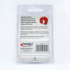 Master Magnetics 7279 1 in. Alnico Horseshoe Magnet 2 lb. pull 5.5 MGOe Red 1/pc.