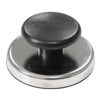Master Magnetics 7505 1.25 in. Ceramic Knob Magnet 25 lb. pull 3.4 MGOe Black 1/pc.