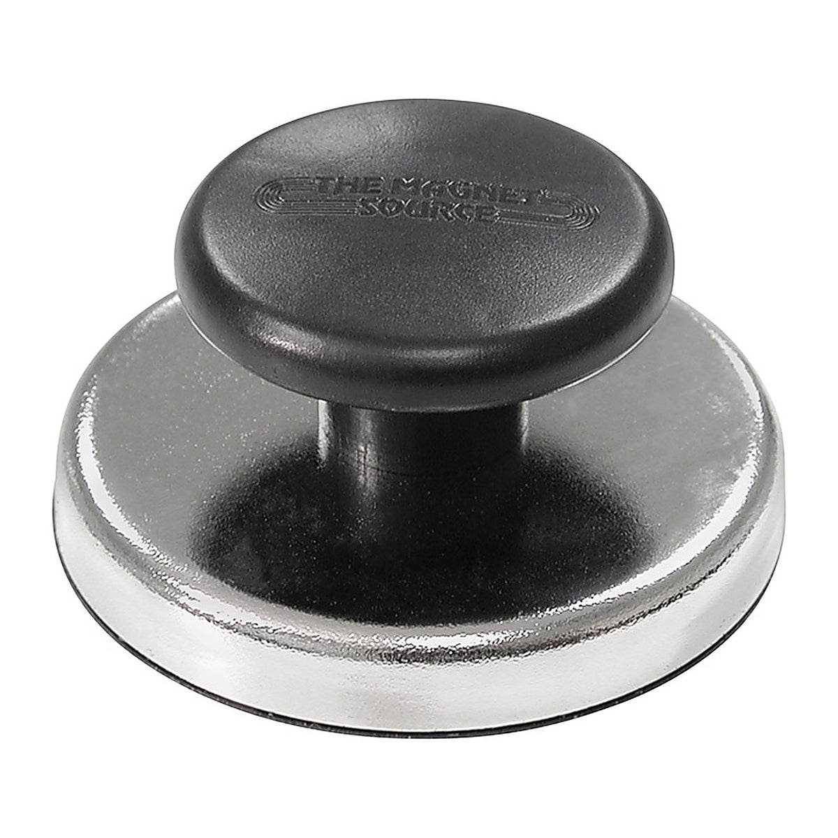 Master Magnetics 7505 1.25 in. Ceramic Knob Magnet 25 lb. pull 3.4 MGOe Black 1/pc.