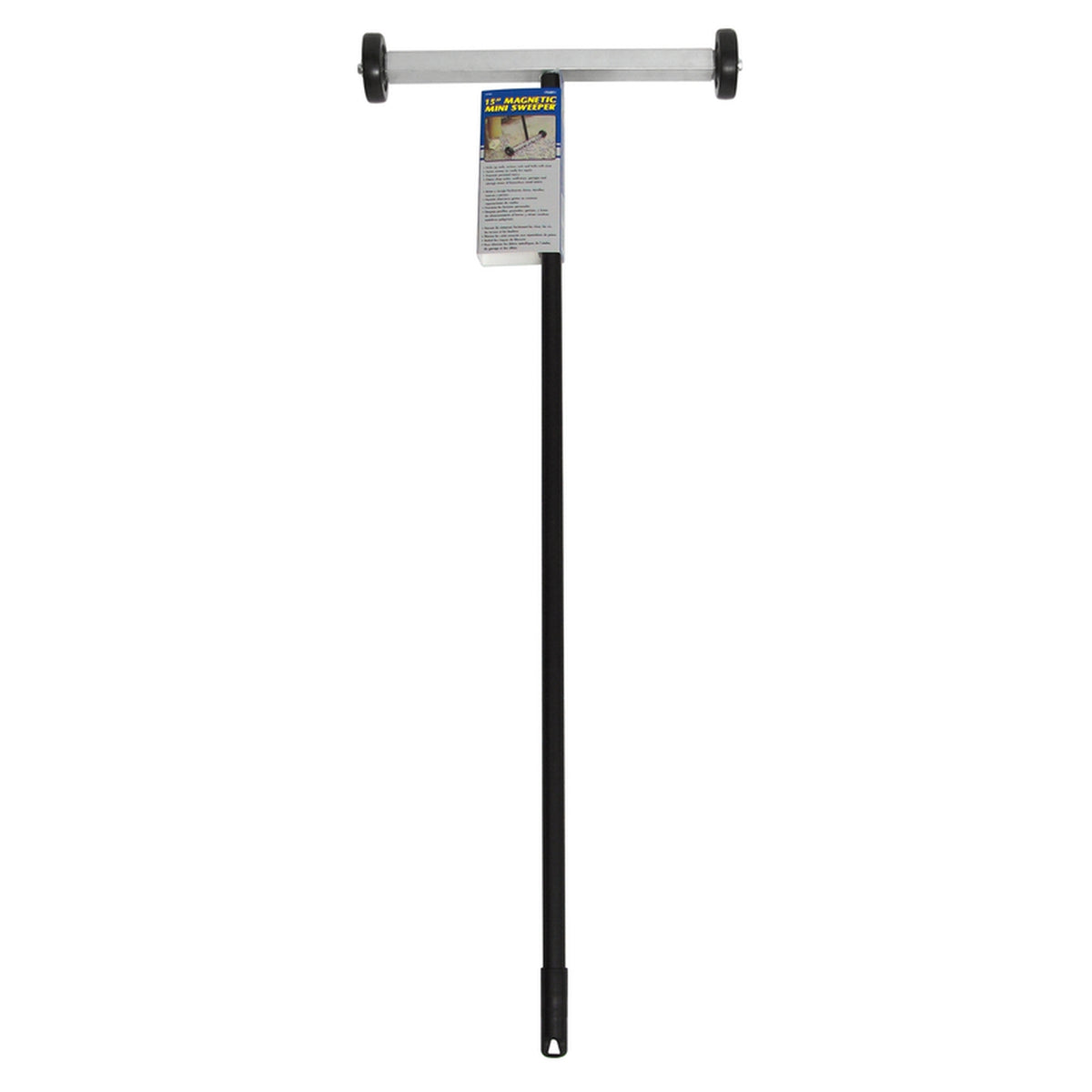 Master Magnetics 7293 Magnetic Mini Sweeper 30 lb. pull Black