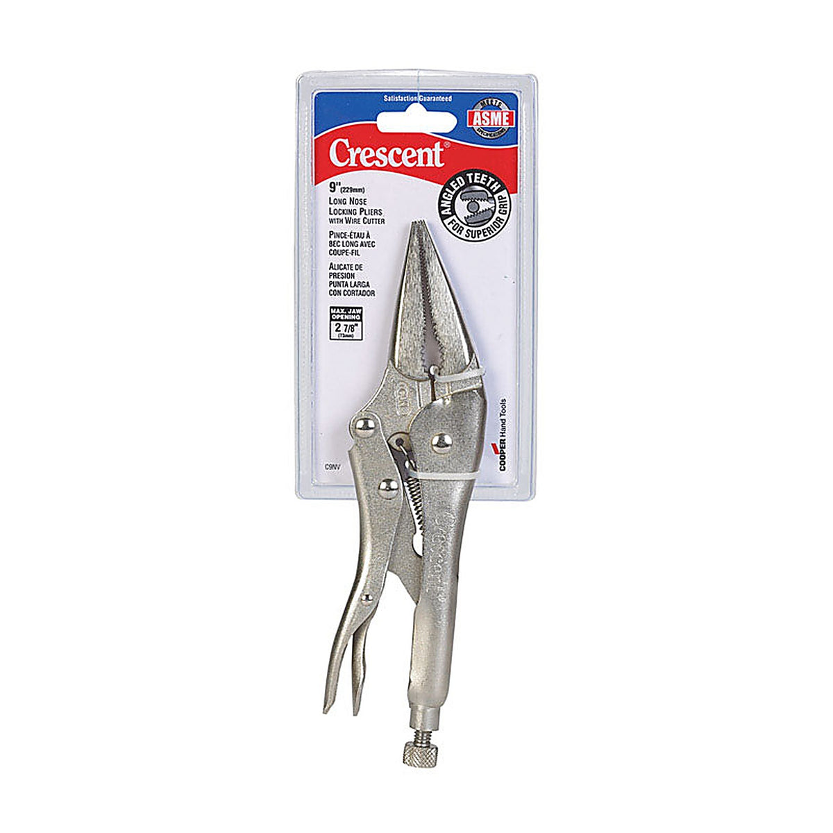 Crescent - C9NVN-08 - 9 In. Alloy Steel Long Nose Pliers