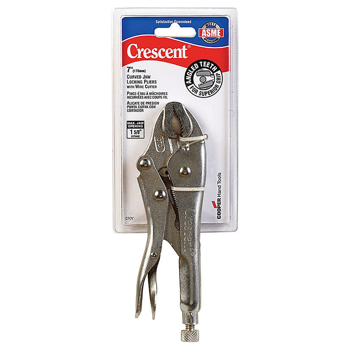 Crescent - C7CVN-08 - 7 In. Alloy Steel Curved Pliers