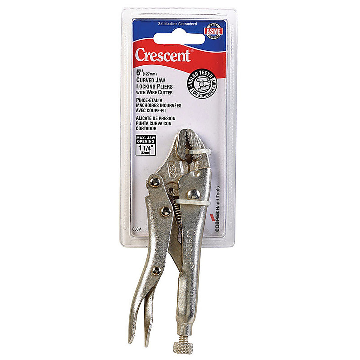 Crescent - C5CVN-08 - 5 In. Alloy Steel Curved Pliers
