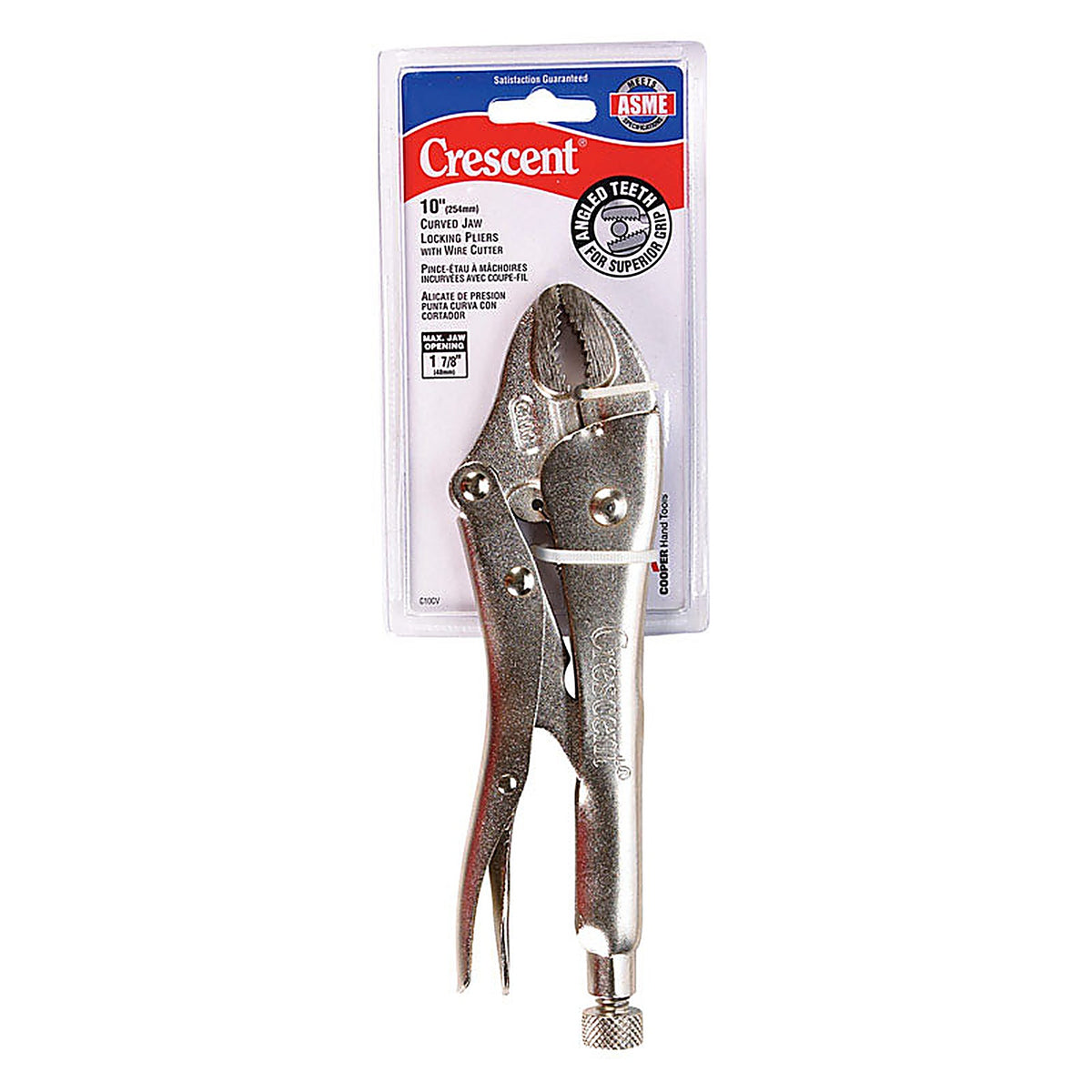 Crescent - C10CVN-08 - 10 In. Alloy Steel Curved Pliers