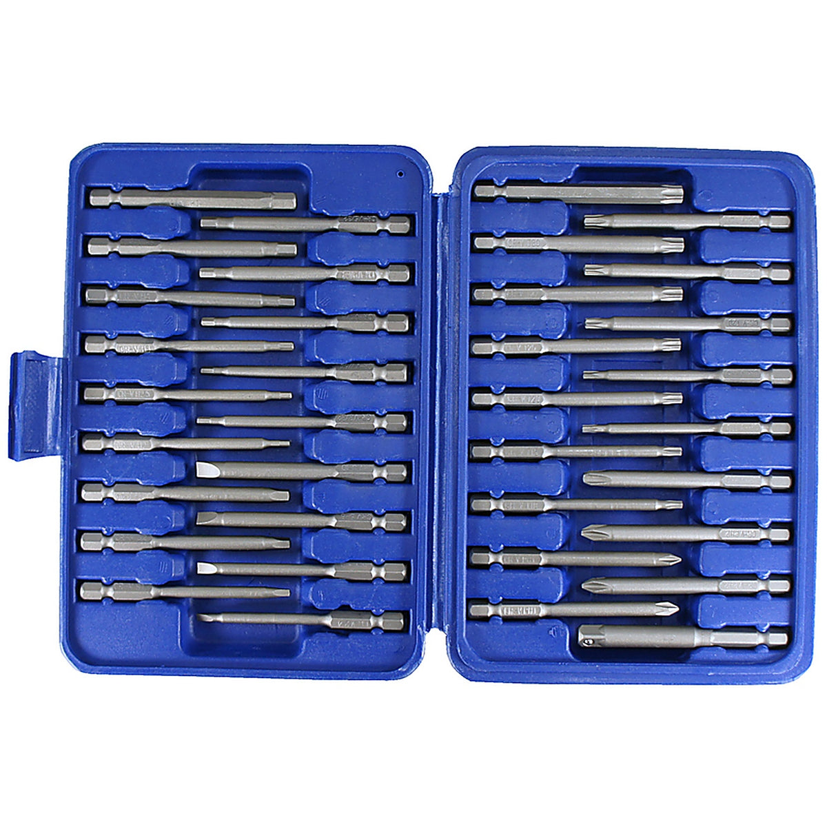 Best Way Tools 24379 Assorted 1/4 x 3 in. L Screwdriver Bit Carbon Steel 36/pc.