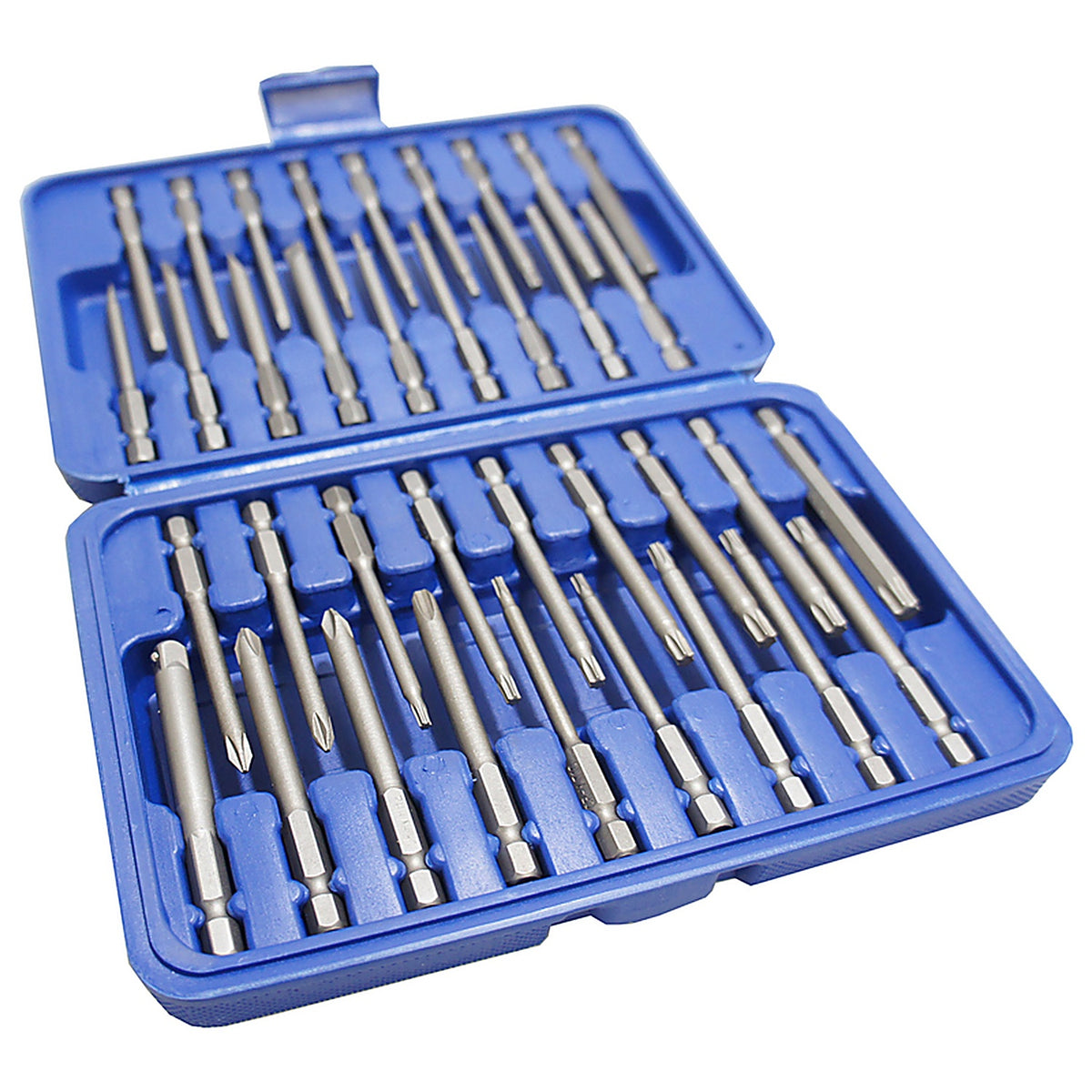 Best Way Tools 24379 Assorted 1/4 x 3 in. L Screwdriver Bit Carbon Steel 36/pc.