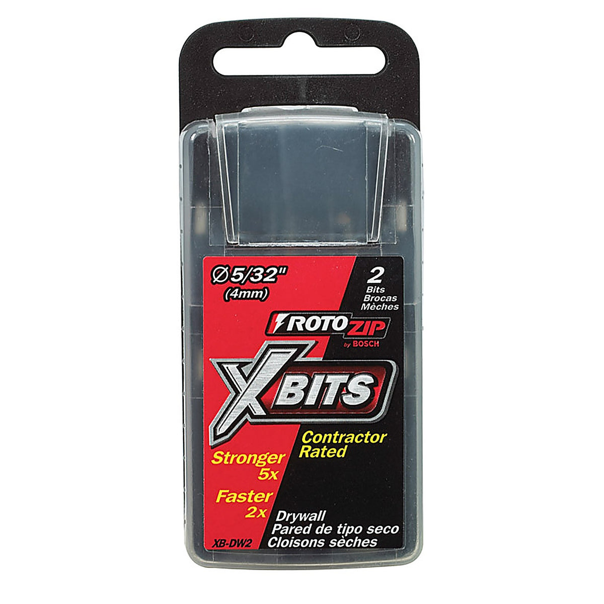 Rotozip XB-DW2 5/32 in. Steel Drywall Bit 2 pk