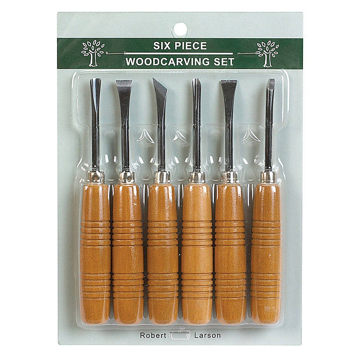 Robert Larson - 765-5000 - Woodcarving Set 6 Piece