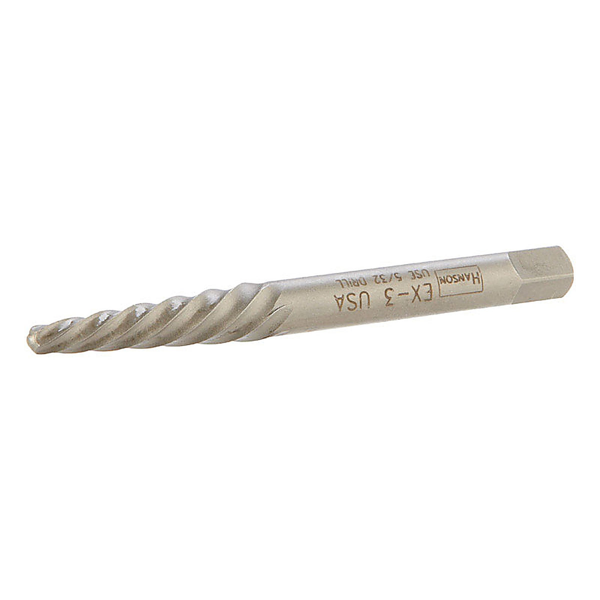 Irwin 53403 Hanson EX-3 Carbon Steel Spiral Screw Extractor 6 in. 1/pc.