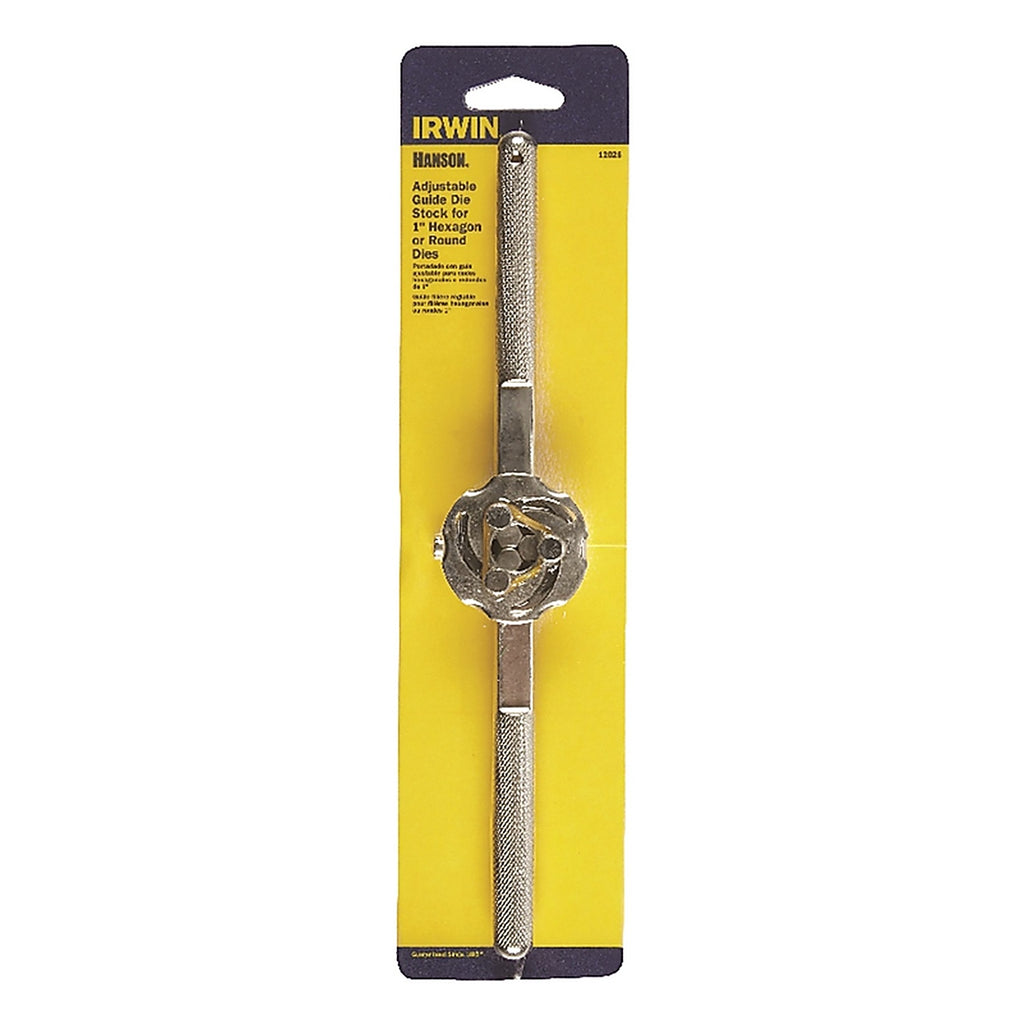 Irwin 12026 Hanson Steel SAE Adjustable Guide Die Stock 1 1/pc.