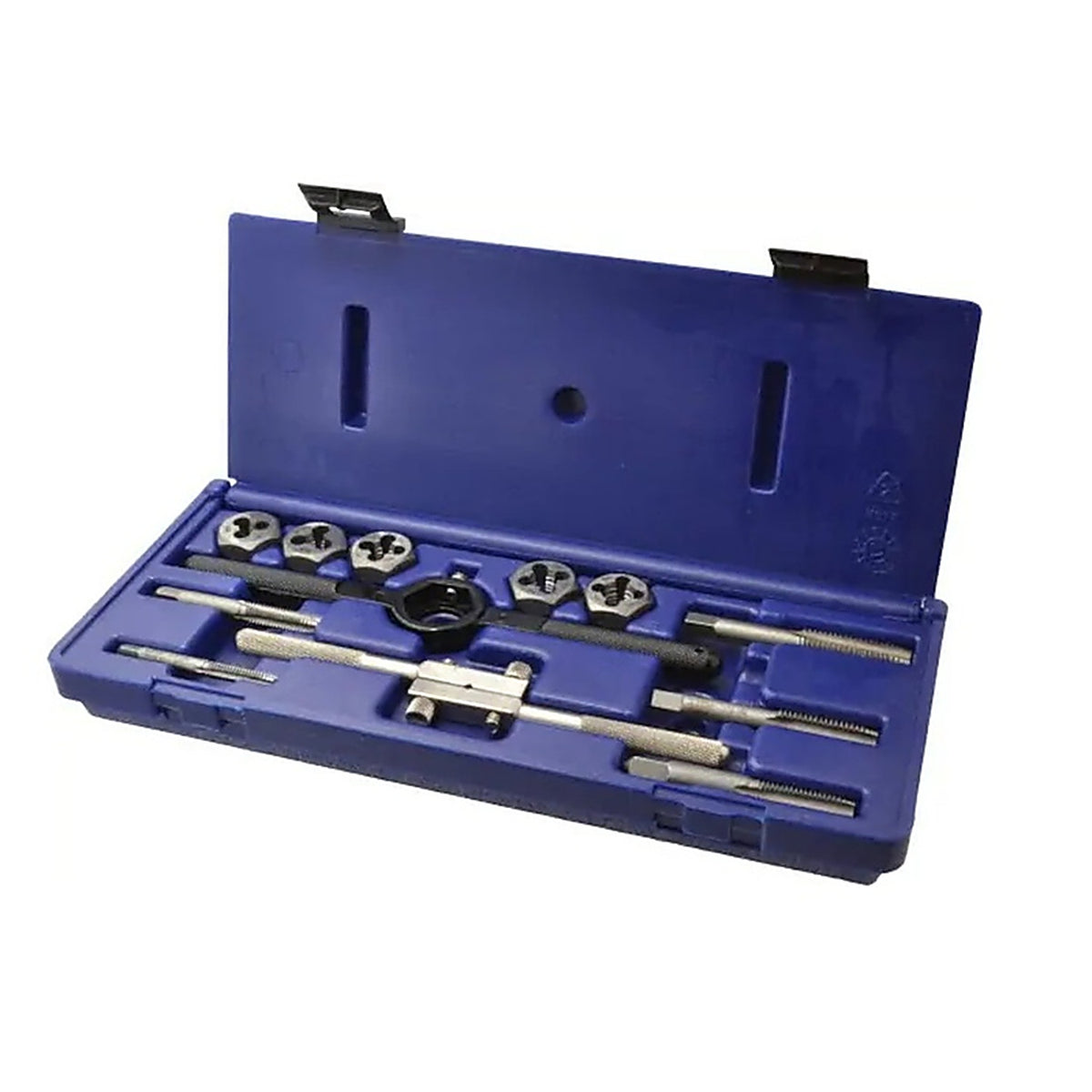 Irwin 24612 Hanson High Carbon Steel SAE Tap and Die Set 1/4-20NC, 5/16-18NC, 38-16NC, 7/16-14NC, 1/2-13NC