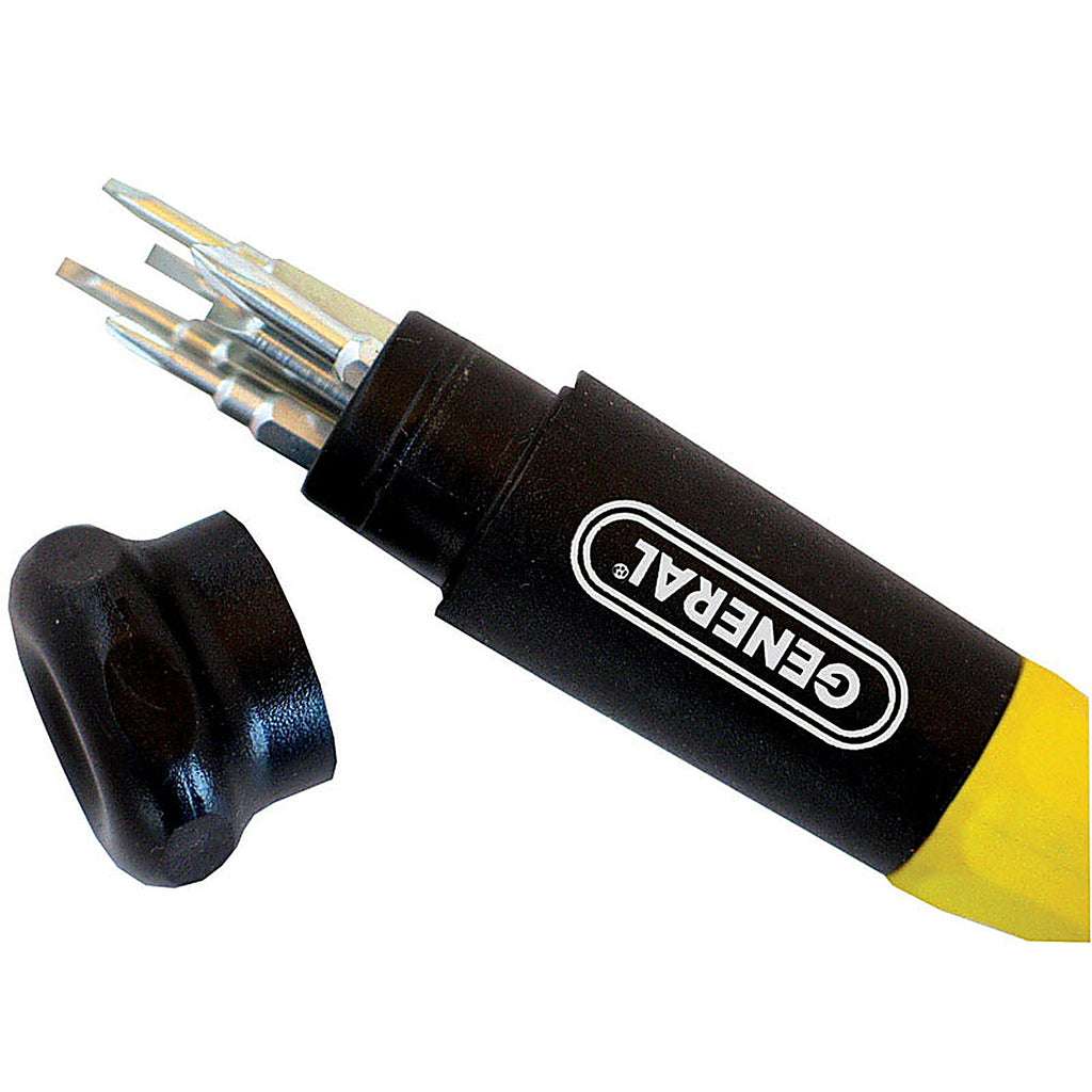 General - 751016 - 16-In-1 Multi-Bit Screwdriver Set 8 Piece