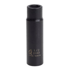 Sunex 216D 1/2in. Drive, Deep Impact Socket, 1/2in.