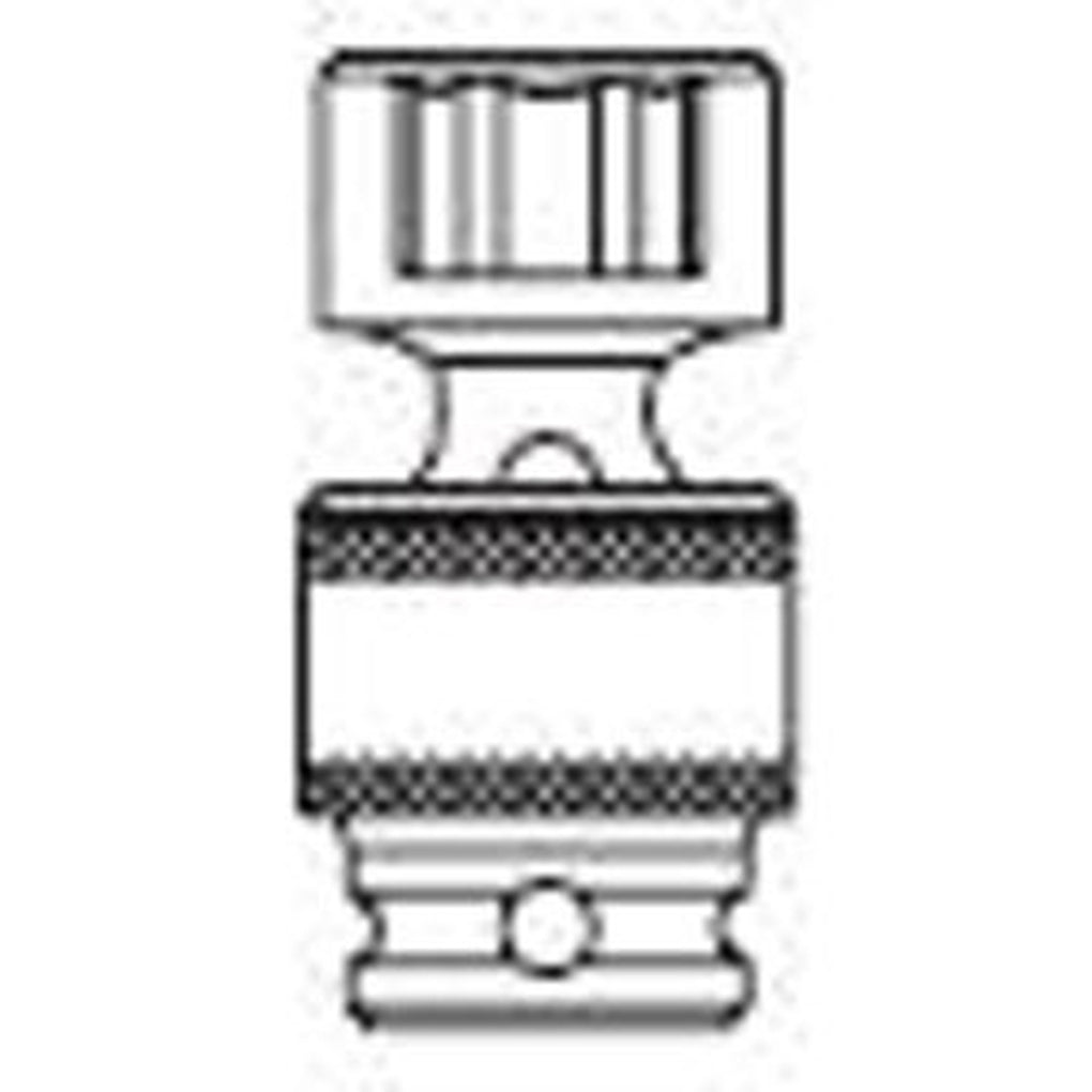Sunex Tools - 216U - 1/2 Inch Drive, Universal Impact Socket, 1/2 Inch