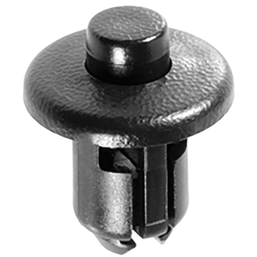 Auveco 21702 Push-Type Retainer, Black Nylon