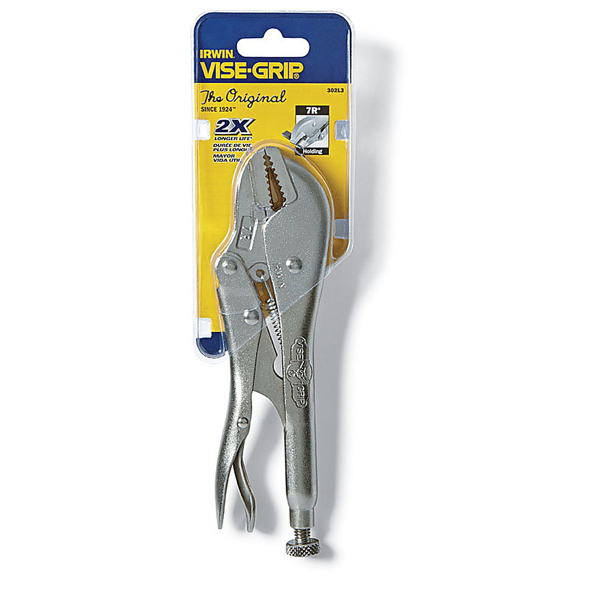 Irwin 302L3 7 in. Steel Locking Pliers
