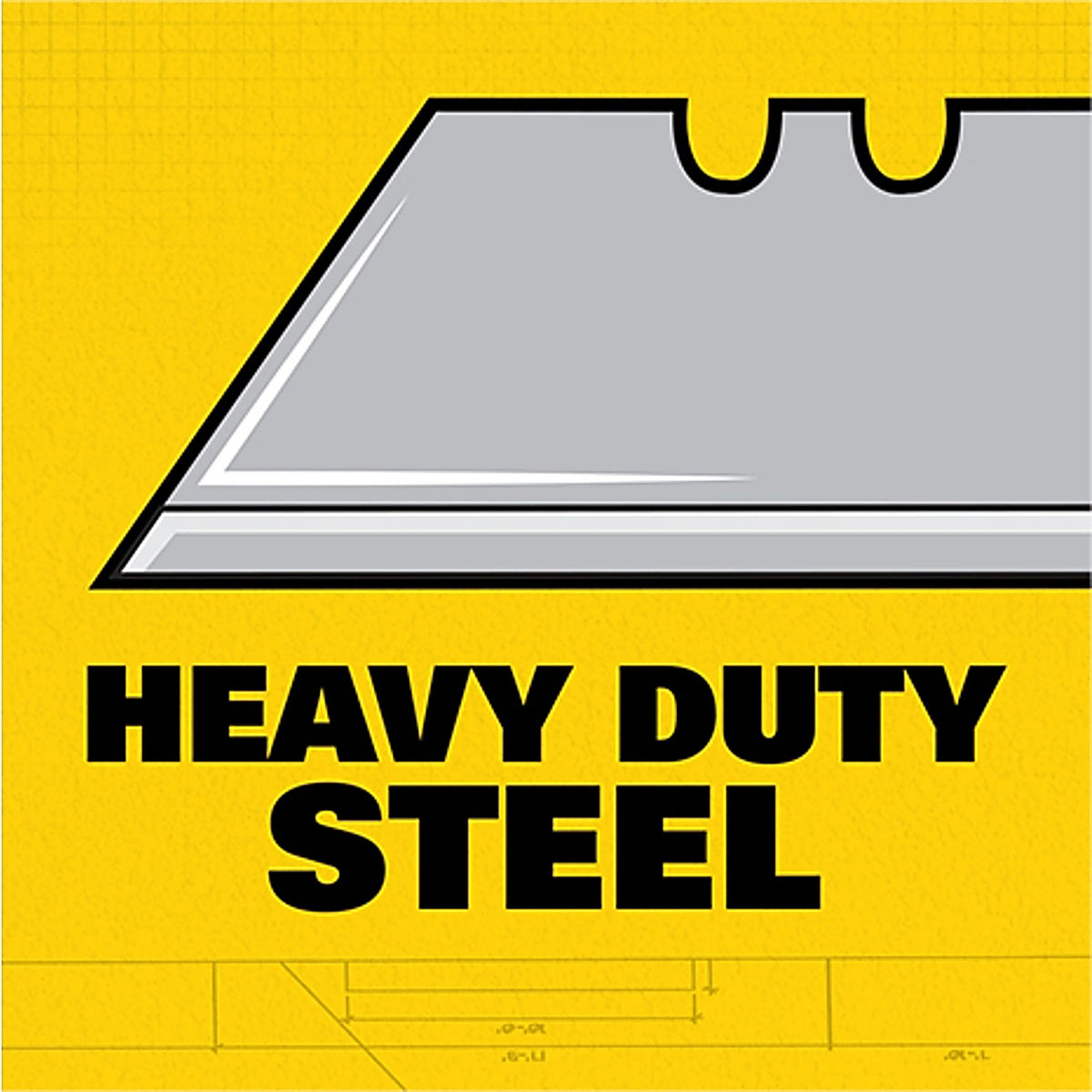 Stanley 11-921L Steel Heavy Duty Blade Dispenser with Blades 2-7/16 in. L 50/Pack