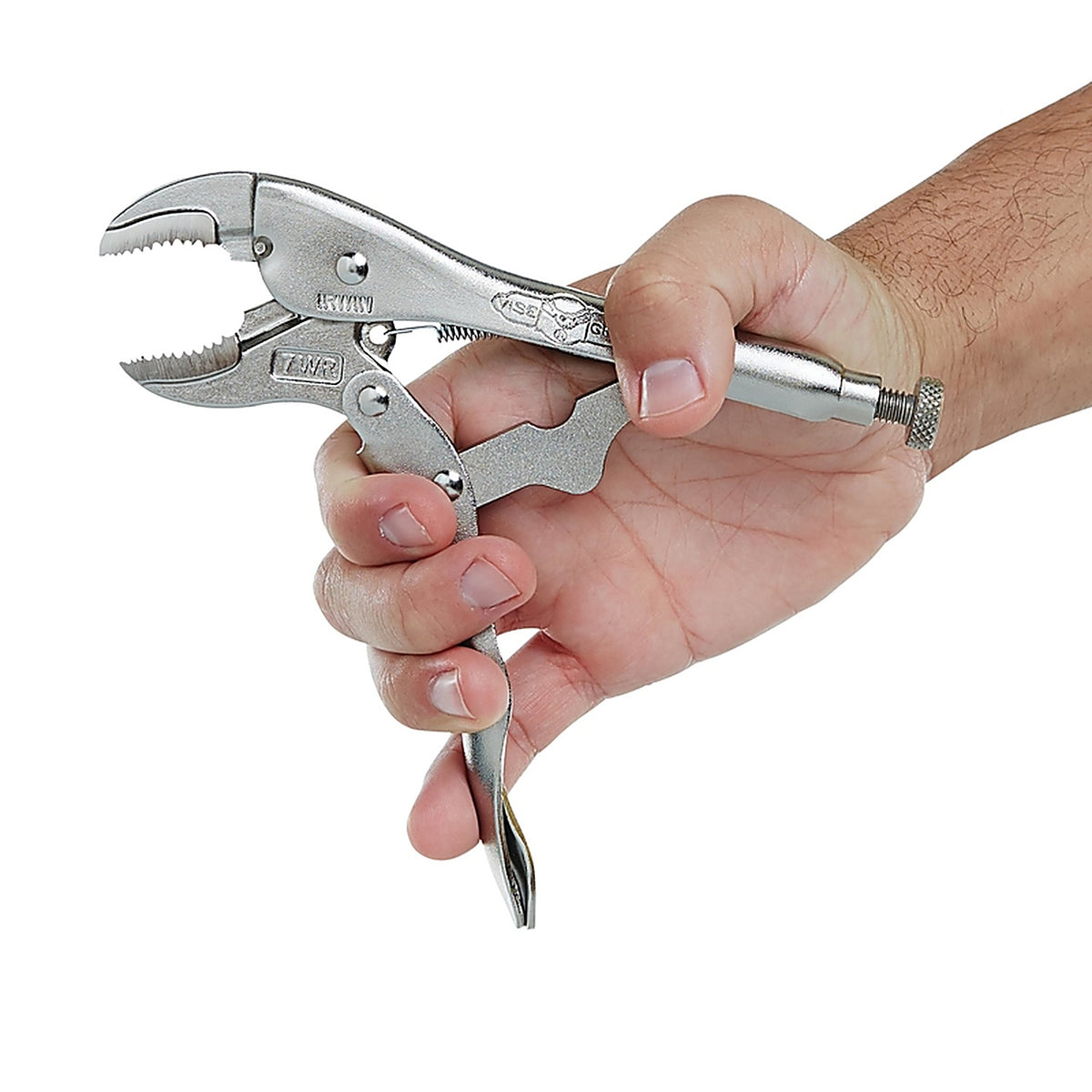 Irwin 702L3 Vise-Grip 7 in. Alloy Steel Curved Pliers with Wire Cutter