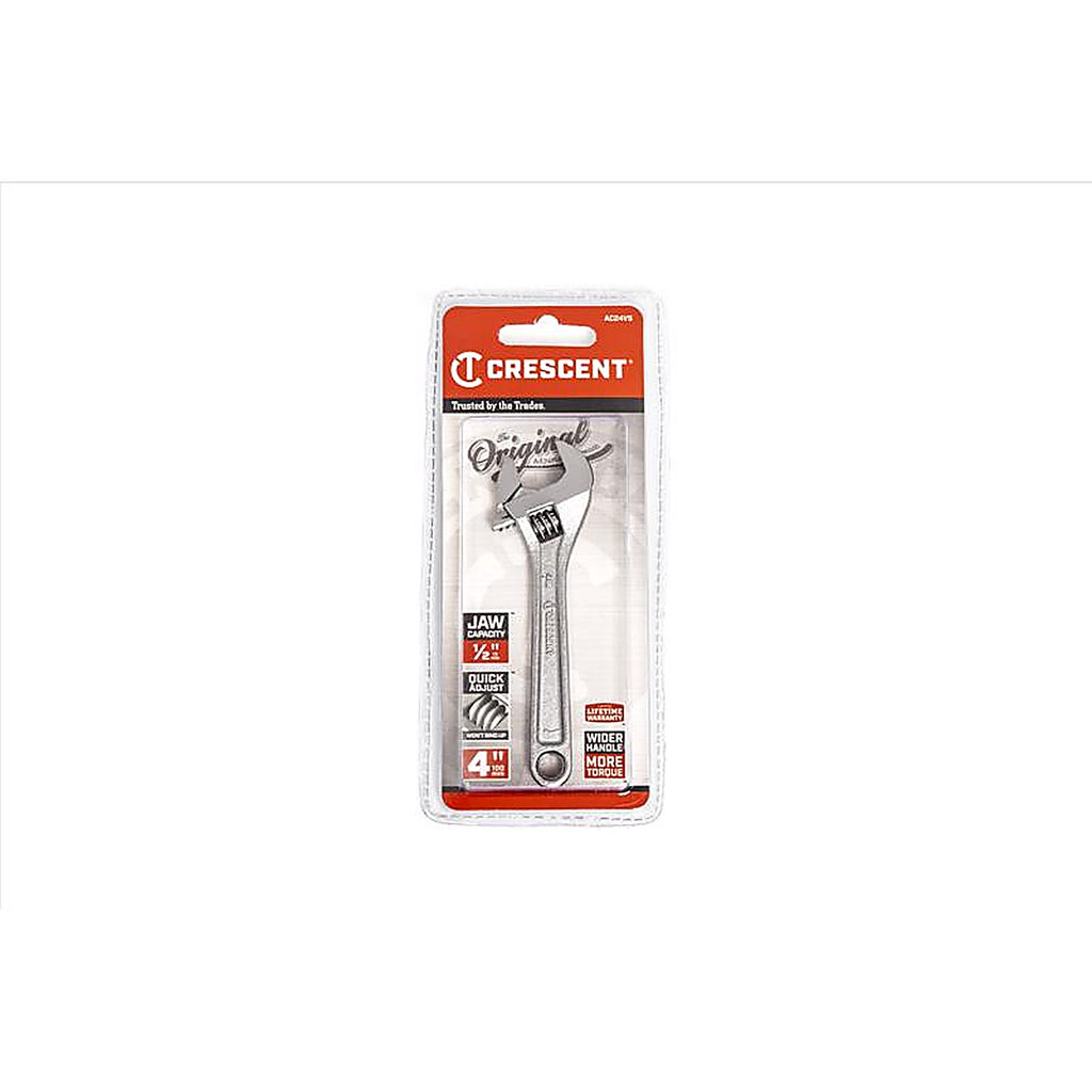 Crescent - AC24VS - Adjustable Wrench 4 In. L 1 Piece