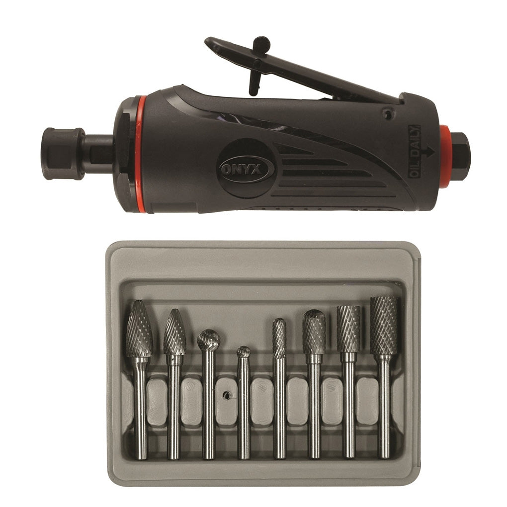 Astro Pneumatic 2181B ONYX 2 Pc. 1/4 Die Grinder Kit