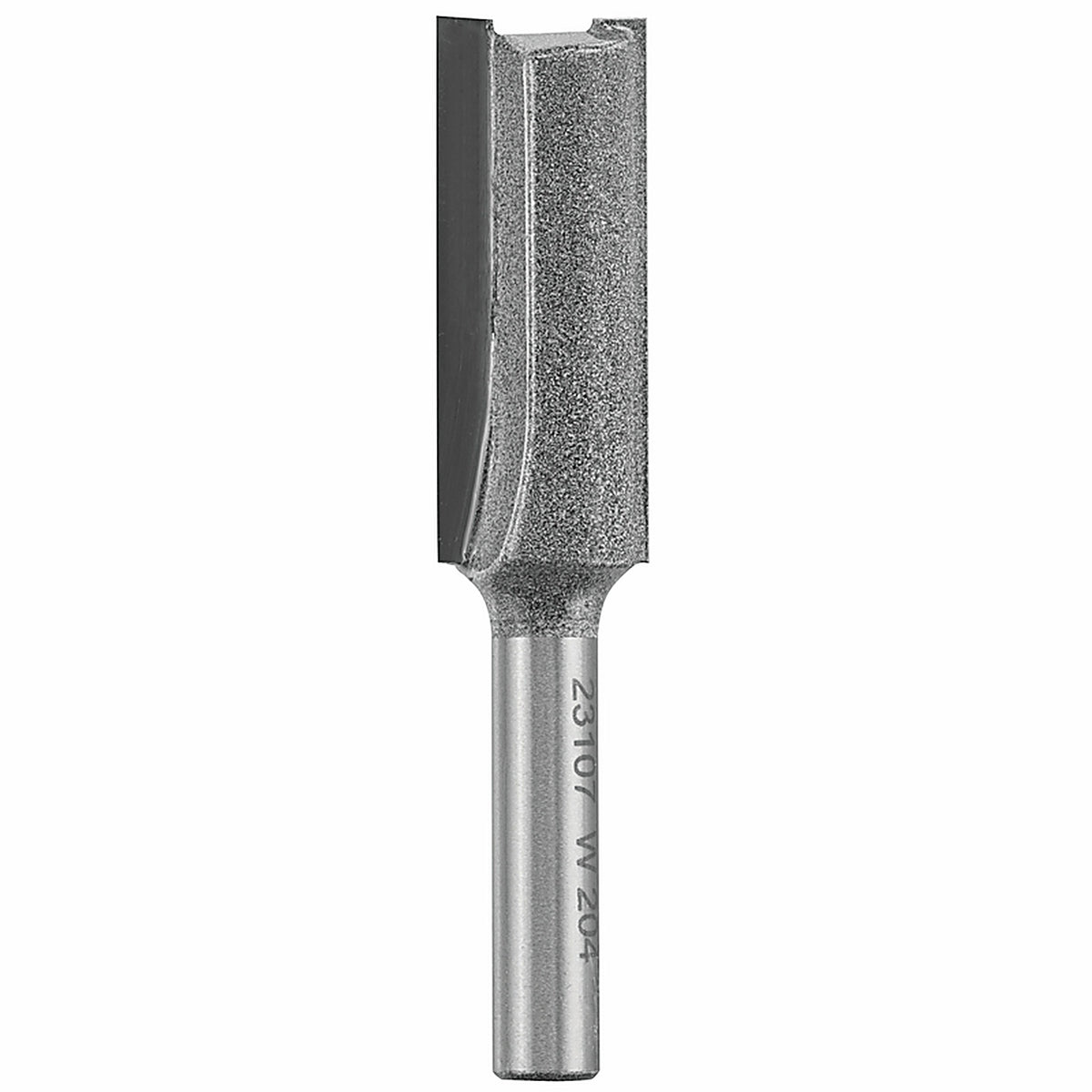 Vermont American 23107 1/2 in. D X 1/2 in. Dia. x 1-1/4 in. R X 1-1/4 in. L Carbide Tipped 2-Flute Straig