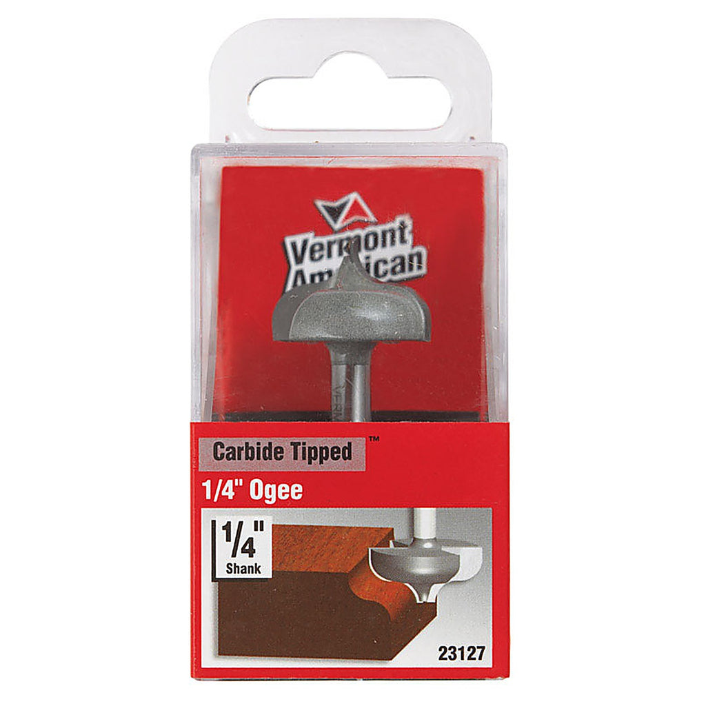 Vermont American - 23127 - 1-1/32 In. D X 1-1/32 In. X 1 In. L Carbide Tipped Ogee Router Bit