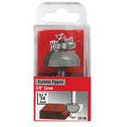 Vermont American 23140 1-1/4 in. D X 3/8 in. R X 2-3/16 in. L Carbide Tipped Cove Router Bit